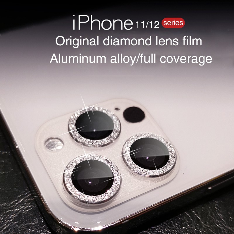 Miếng Dán Bảo Vệ Camera Cho iPhone 14 Pro Max 13 12 11 Pro Max