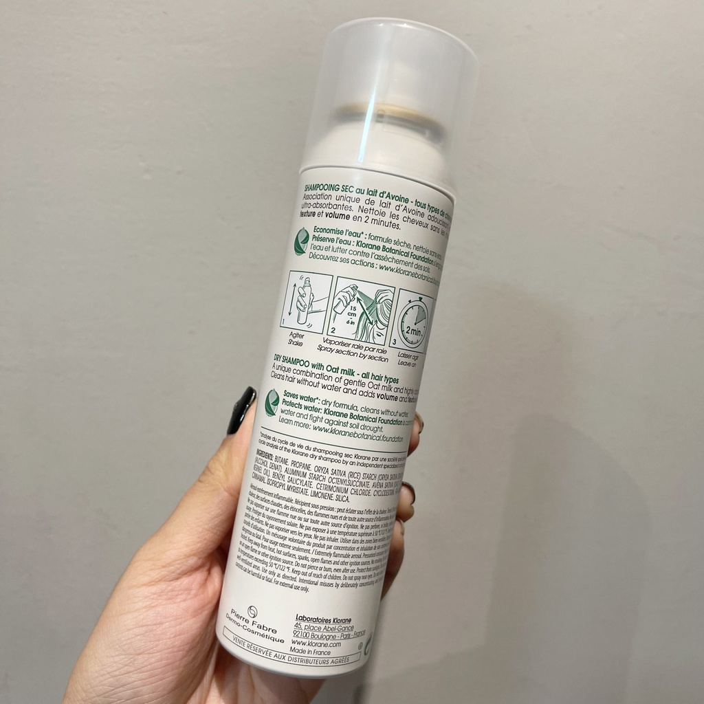 Dầu gội khô Klorane 150ml