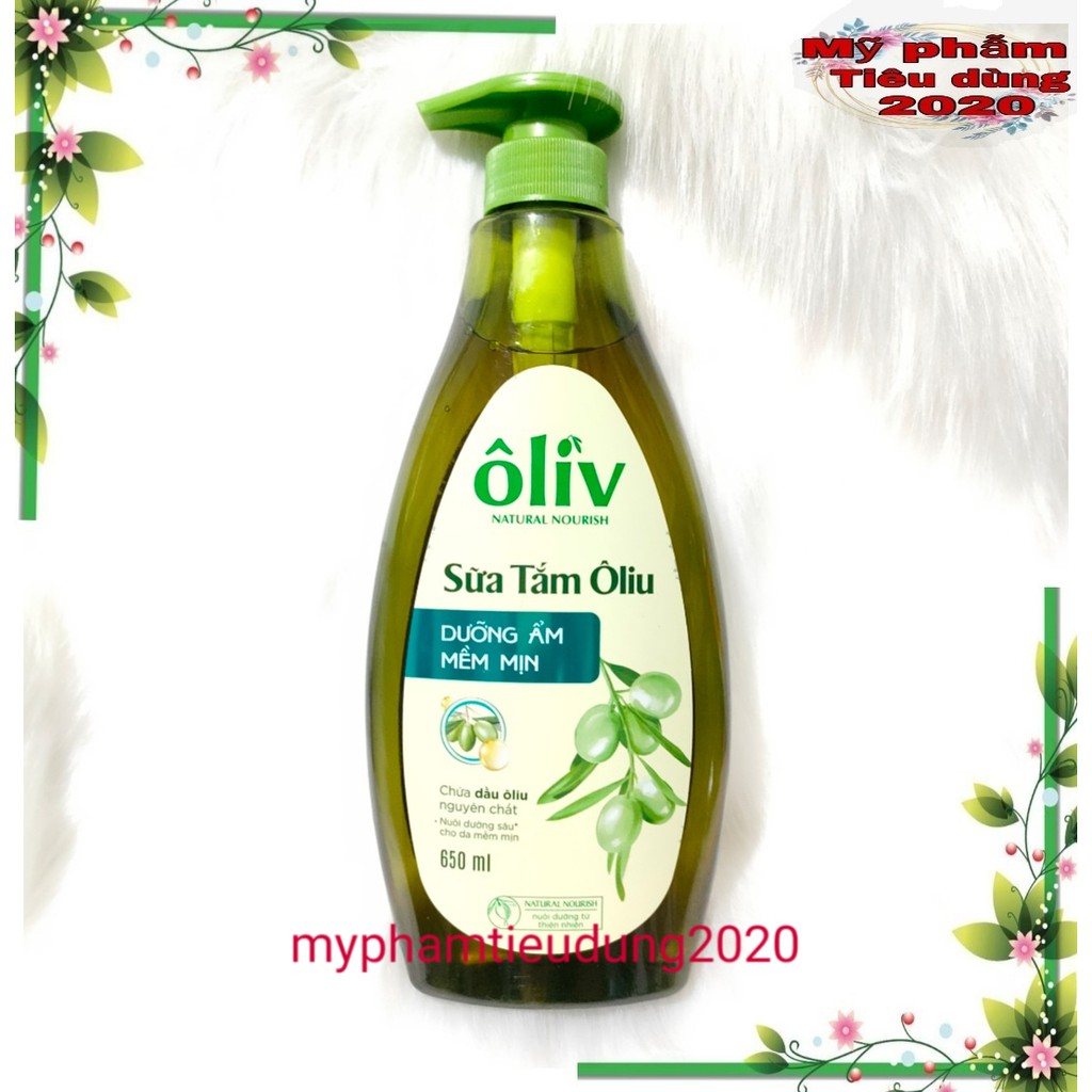 Sữa Tắm Oliv Dưỡng Da Provence Olive Shower Cream 650ml