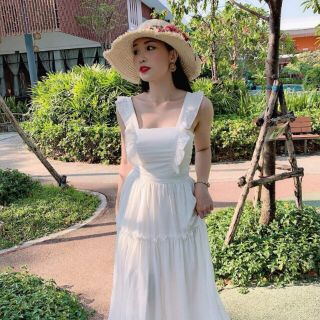 Đầm voan maxi