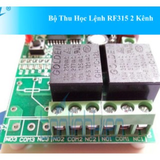 Bộ Thu Học Lệnh RF315 2 Kênh