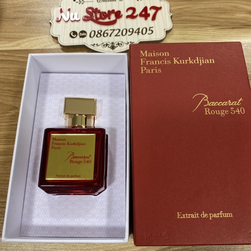 Nước Hoa 200ml  MFK Baccarat Rouge 540 Extrait Fullseal
