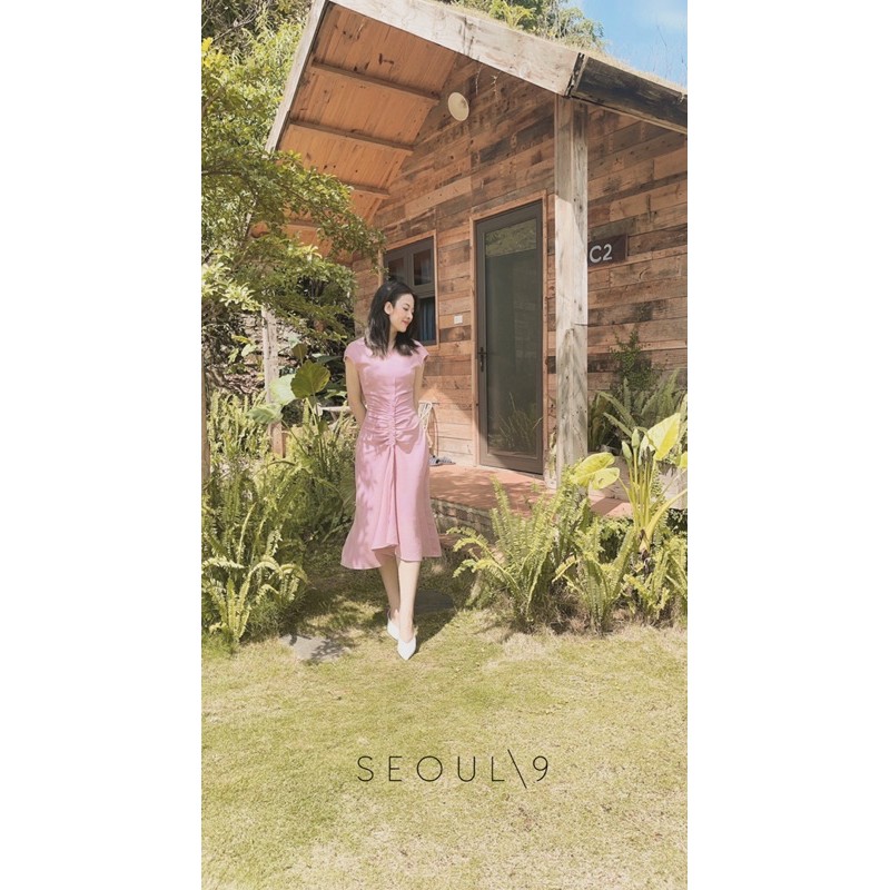 Dulcie Dress váy đũi nhún eo đuôi cá | BigBuy360 - bigbuy360.vn