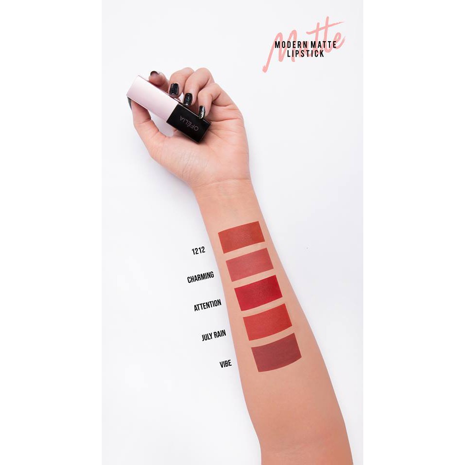 Son Thỏi Lì Ofélia Modern Matte Lipstick (3.5g)-Trúc Cosmetics | BigBuy360 - bigbuy360.vn