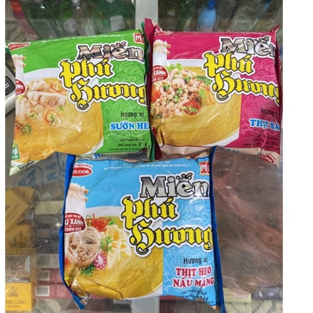 MIẾN PHÚ HƯƠNG THỊT BẰM - SƯỜN HEO - THỊT HEO NẤU MĂNG 58G