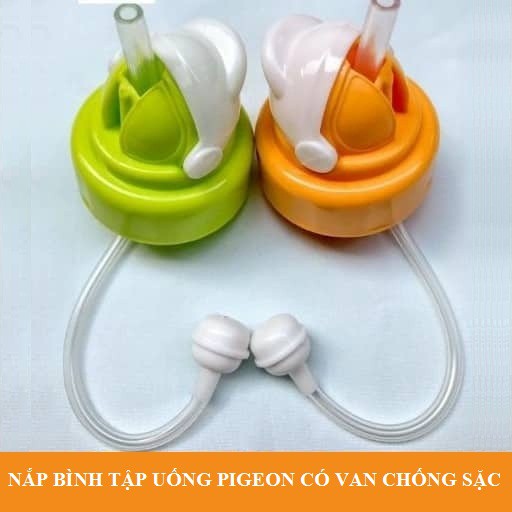 Nắp Tập Uống Và Van Chống Sặc Cho Các Loại Bình Pigeon Cổ Rộng