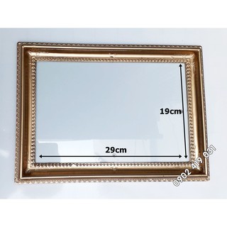 Khung bằng khen A4, khung nhựa viền hoa văn bốn góc bông