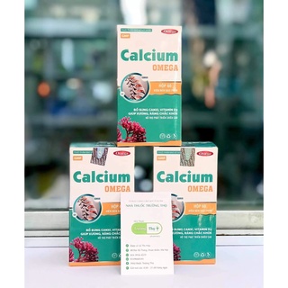 Viên uống bổ sung canxi và vitamin d3 calcium omega – lọ 60 viên