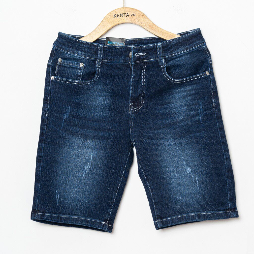 Quần Short Jean Nam năng động chất vải co dãn KENTA QSJ0018