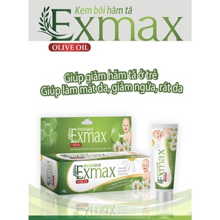 Kem hăm tã exmax tuýp 10g - giúp làm mát da, giảm ngứa