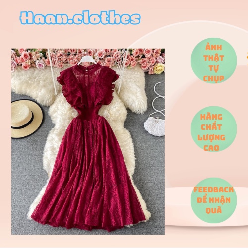 Đầm ren không tay 7 màu dáng suông freesize siêu xinh