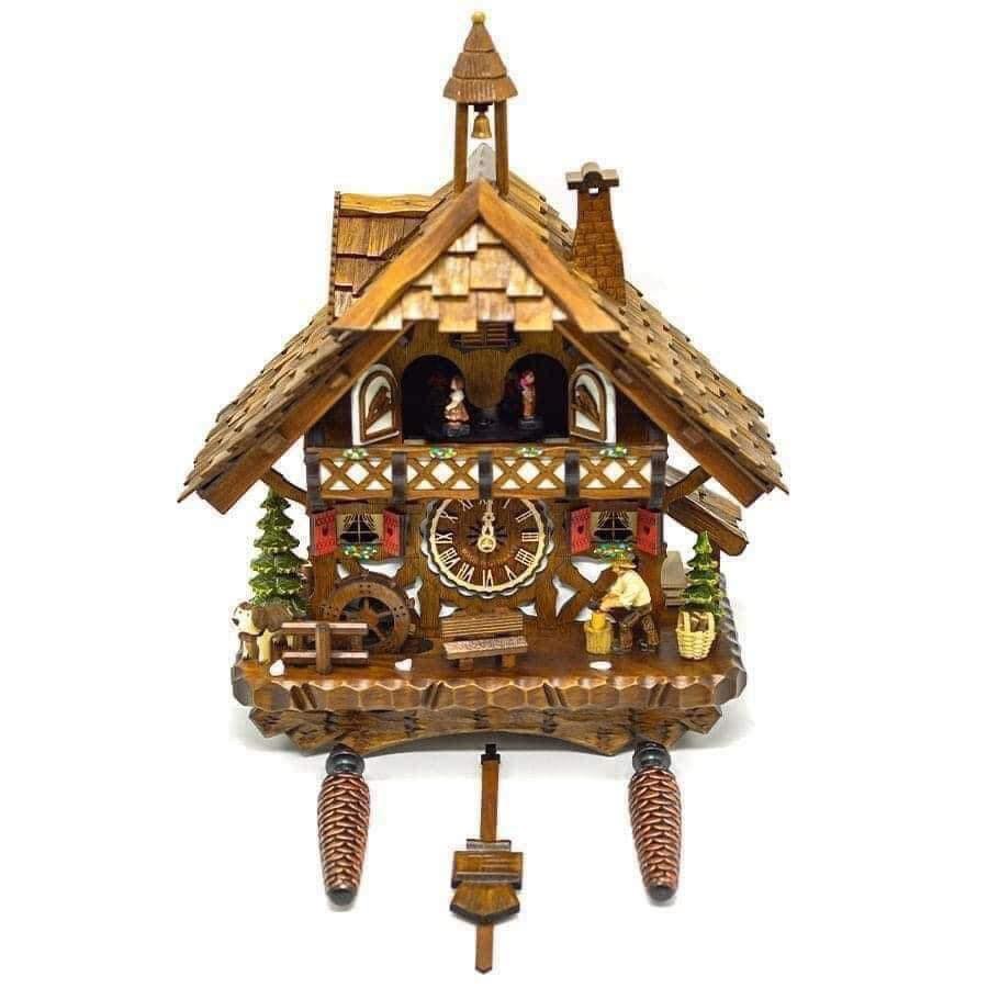 Đồng Hồ Treo Tường Cuckoo Quartz Clockvilla Hettich-Uhren 4491 Qmt