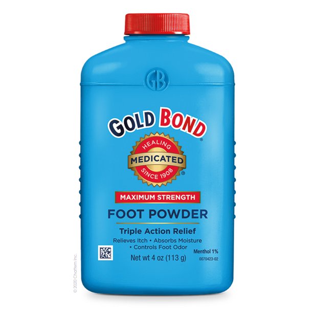 Kiểm soát mùi hôi chân  - Gold Bond Foot Powder - USA