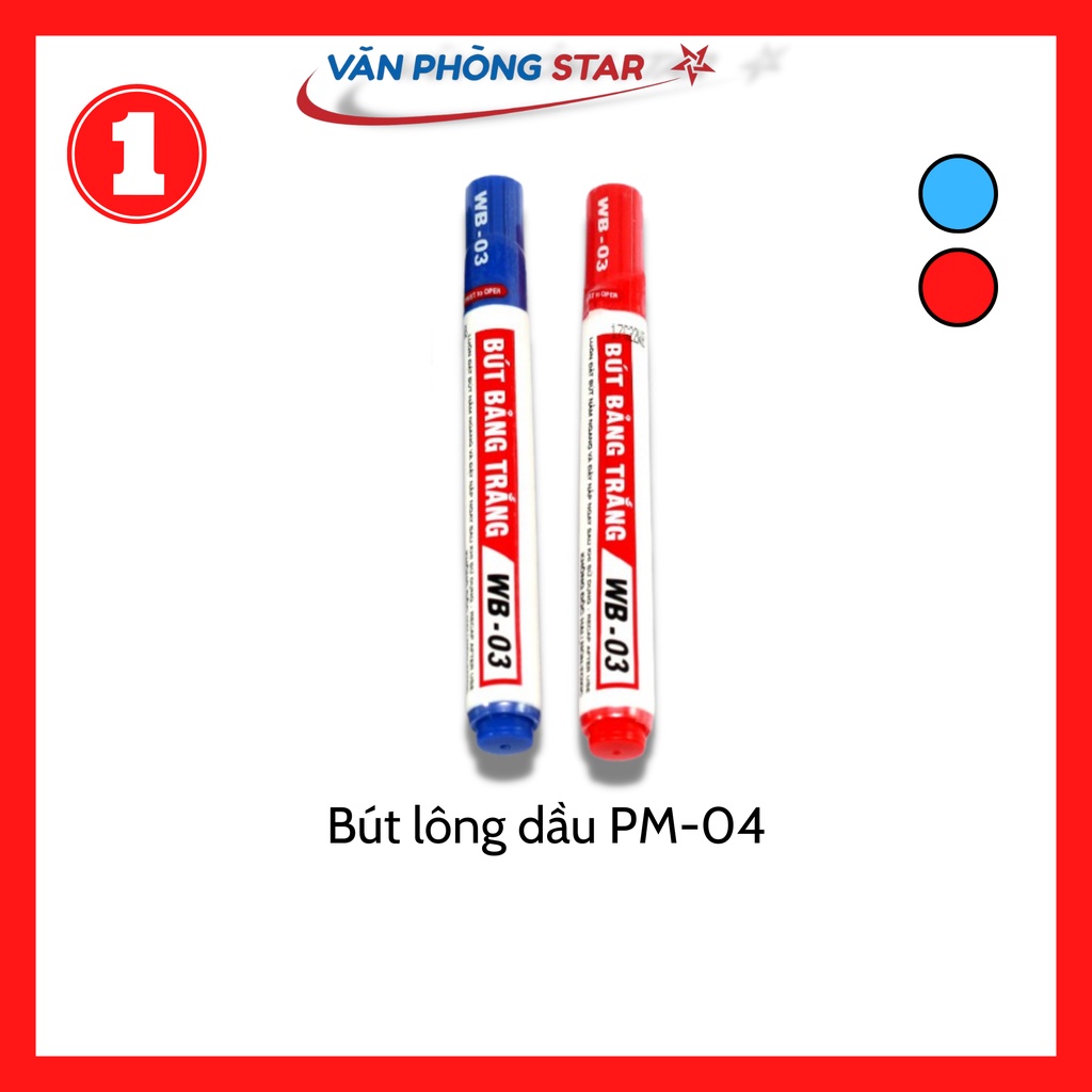10 Cái Bút lông bảng WB-03 Thiên Long