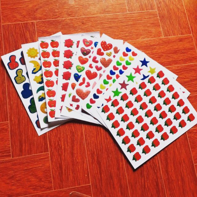 Sticker mix 10 tờ