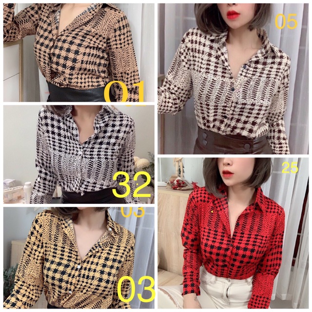 [FREESHIP] 50 mẫu Áo sơ mi lụa nhật HOT HIT
