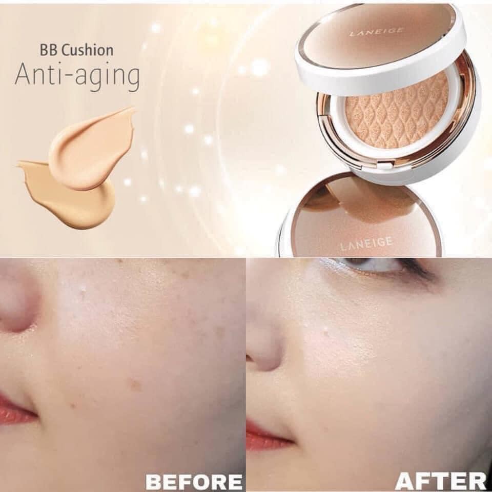 PHẤN NƯỚC CHỐNG LÃO HOÁ LANEIGE BB CUSHION ANTI-AGING SPF50+ PA+++ | BigBuy360 - bigbuy360.vn