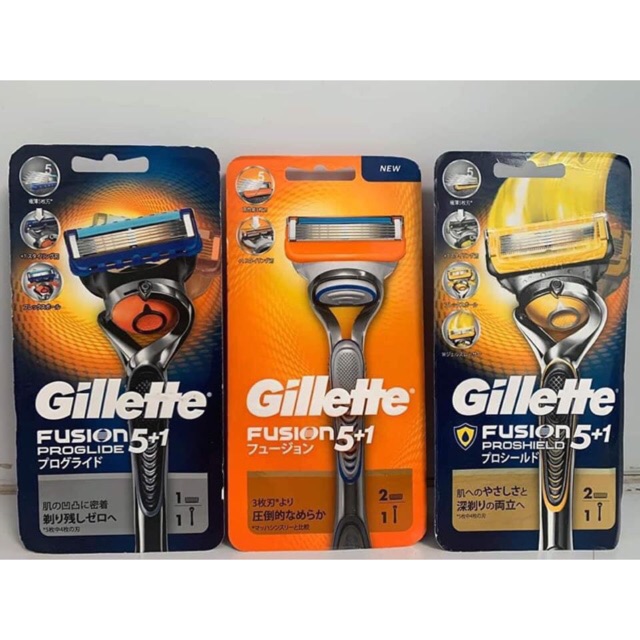 Dao cạo râu 5 lưỡi Gillette Fusion proglide 5+1