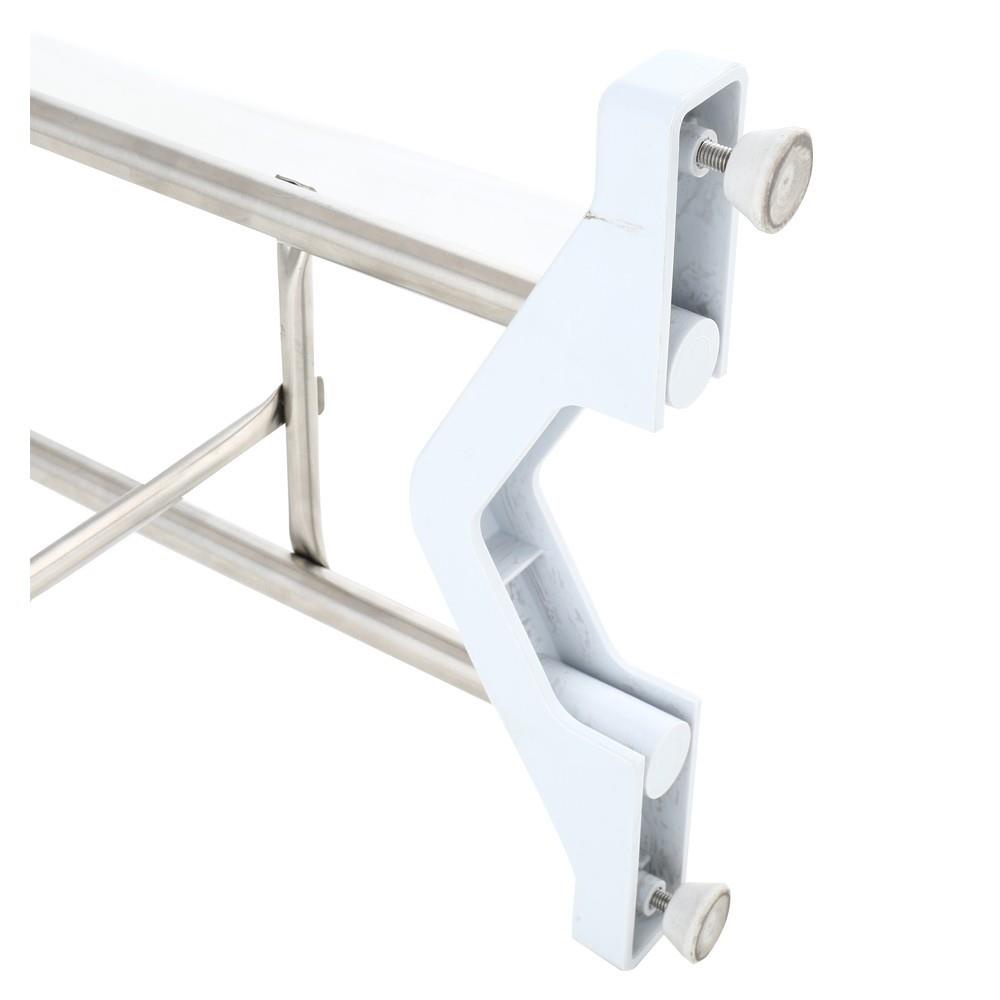 HomeBase PLIM Sào phơi khăn bằng thép không gỉ 4 chân nhựa chống trượt Thái Lan W46.5xH66.5xD23cm