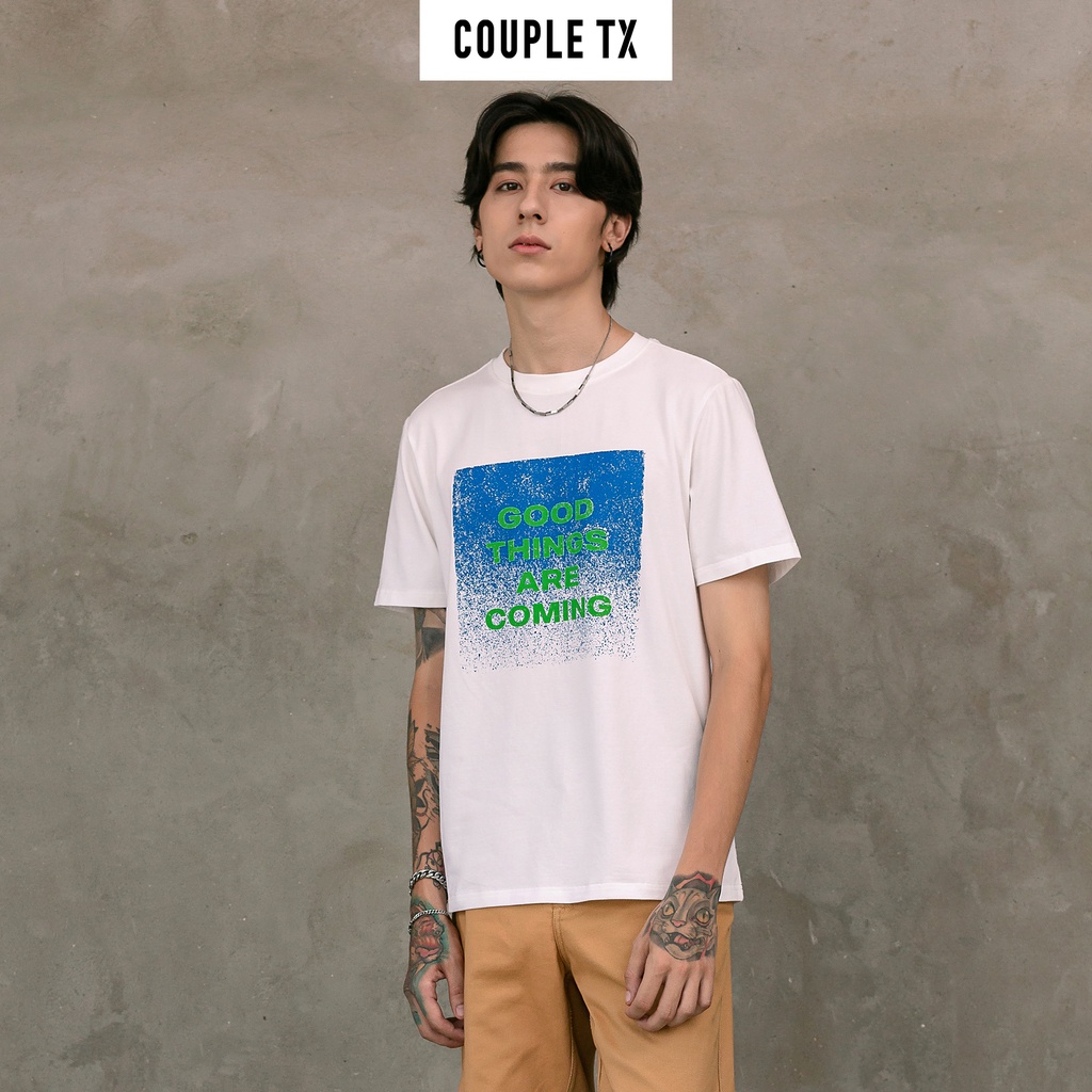 Áo Thun Cặp Đôi Couple TX In Typo Good Things Are Coming  TS 151