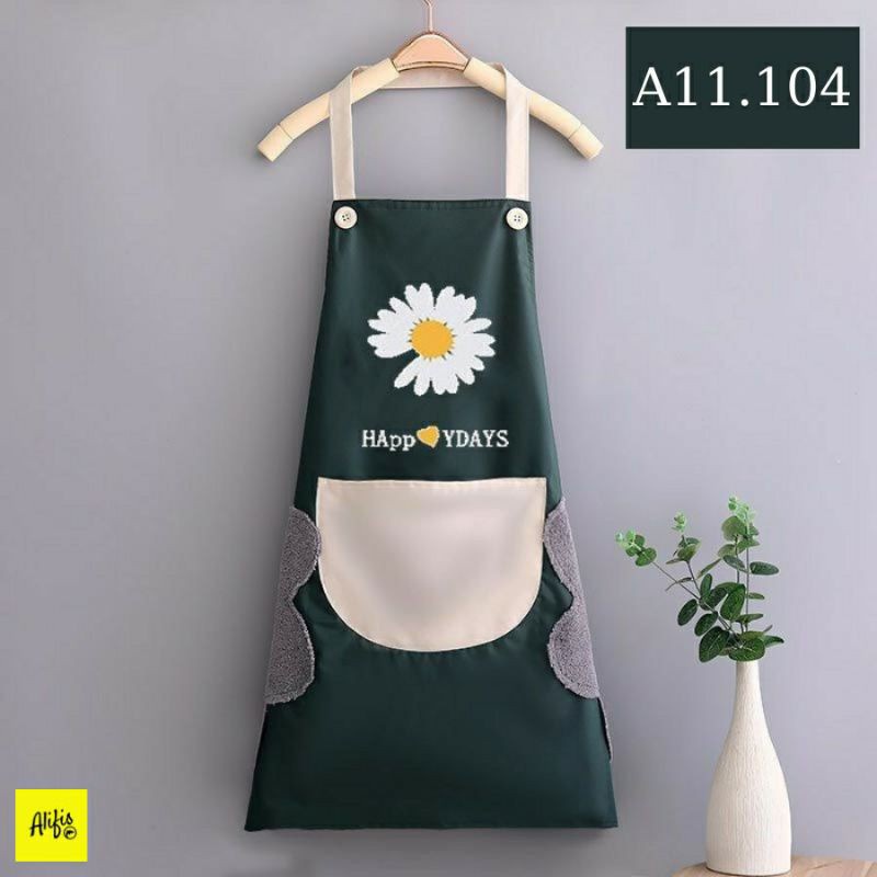 Tạp Dề Nấu ăn Hoạ Tiết Hoa Xinh Xắn