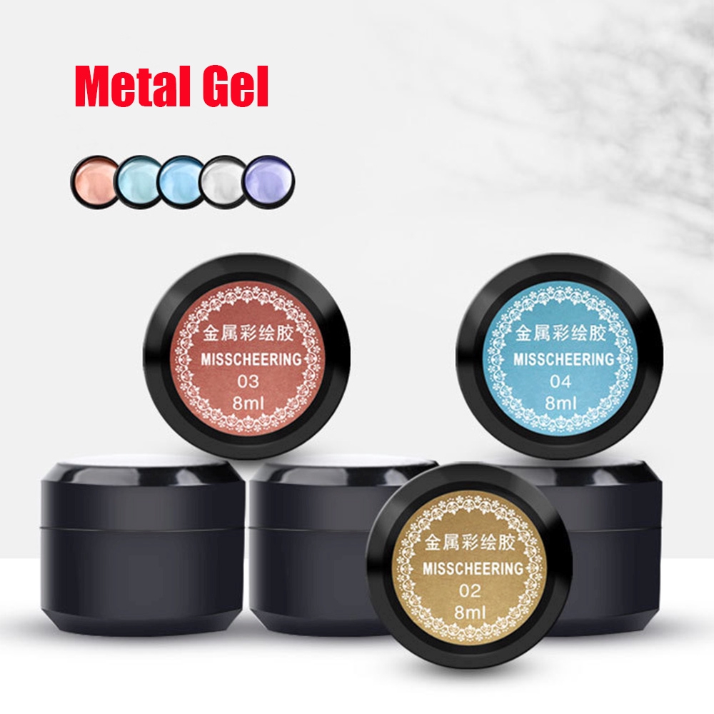 [Hàng mới về] Gel tạo hiệu ứng đường viền trang trí móng nghệ thuật thời trang