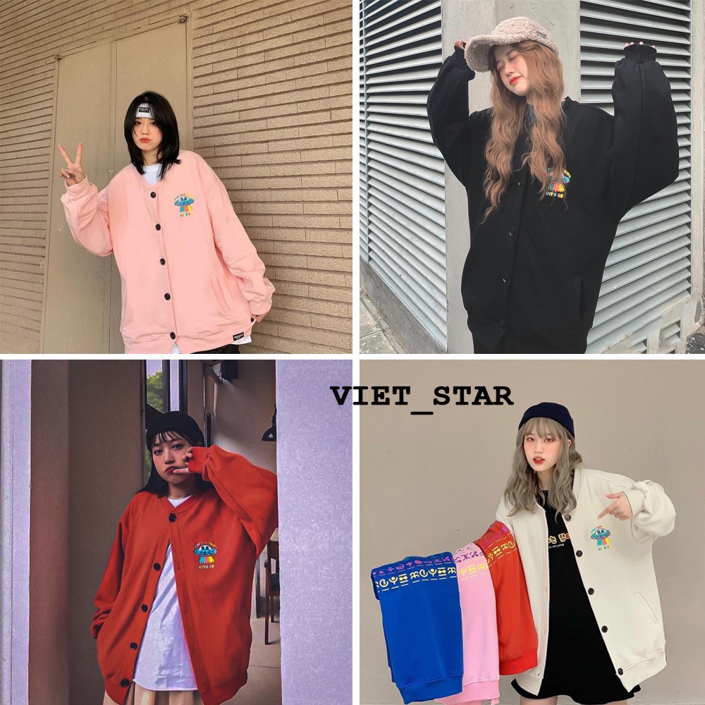 Áo Khoác Cardigan ĐĨA BAY UFO Unisex - VIET_STAR
