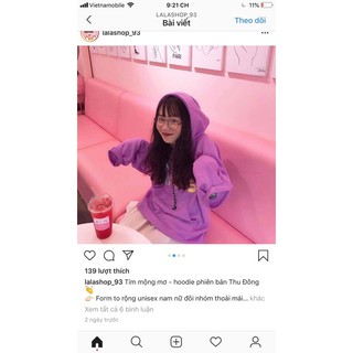 ☀️Áo Hoddie Nỉ Tím Dirty Coins