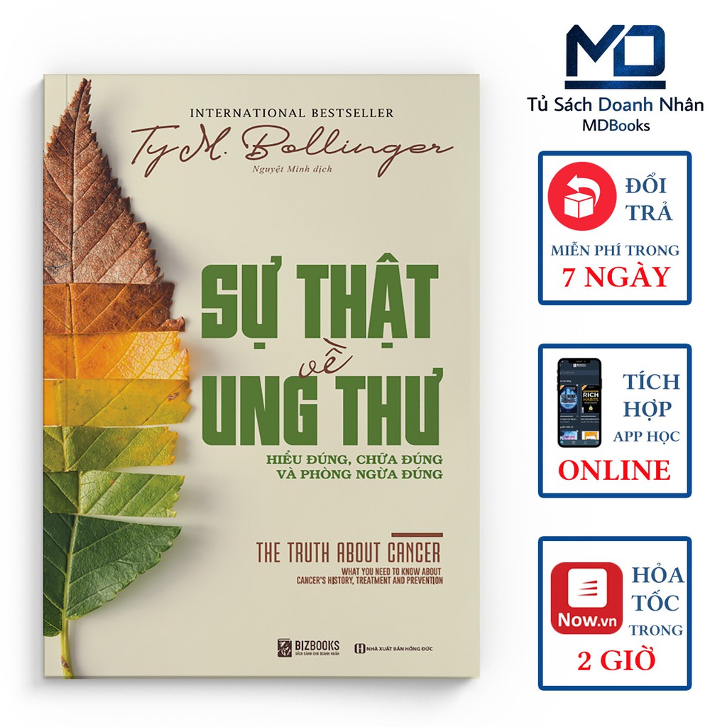 Sách - Sự Thật Về Ung Thư - Hiểu Đúng Chữa Đúng Và Phòng Ngừa Đúng – Kỹ Năng Tổng Hợp – Đọc Kèm App Online