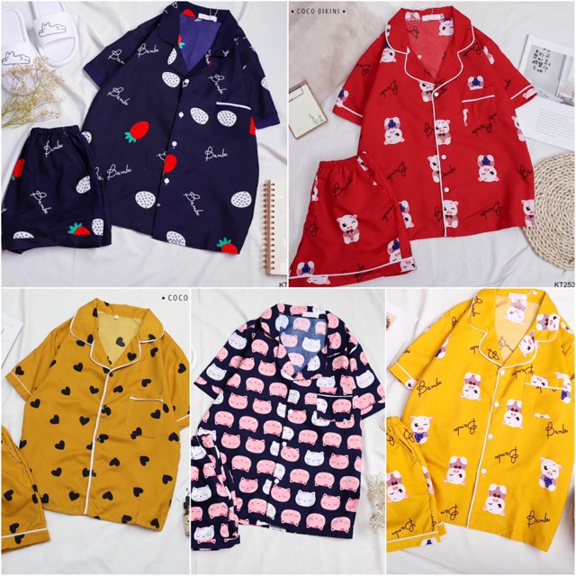 [Mã WAPUSH hoàn 12% xu đơn 99k] Bộ Ngủ - Đồ Mặc Nhà Kate Thái (MS214) [HÀNG ĐẸP CHUẨN] | BigBuy360 - bigbuy360.vn