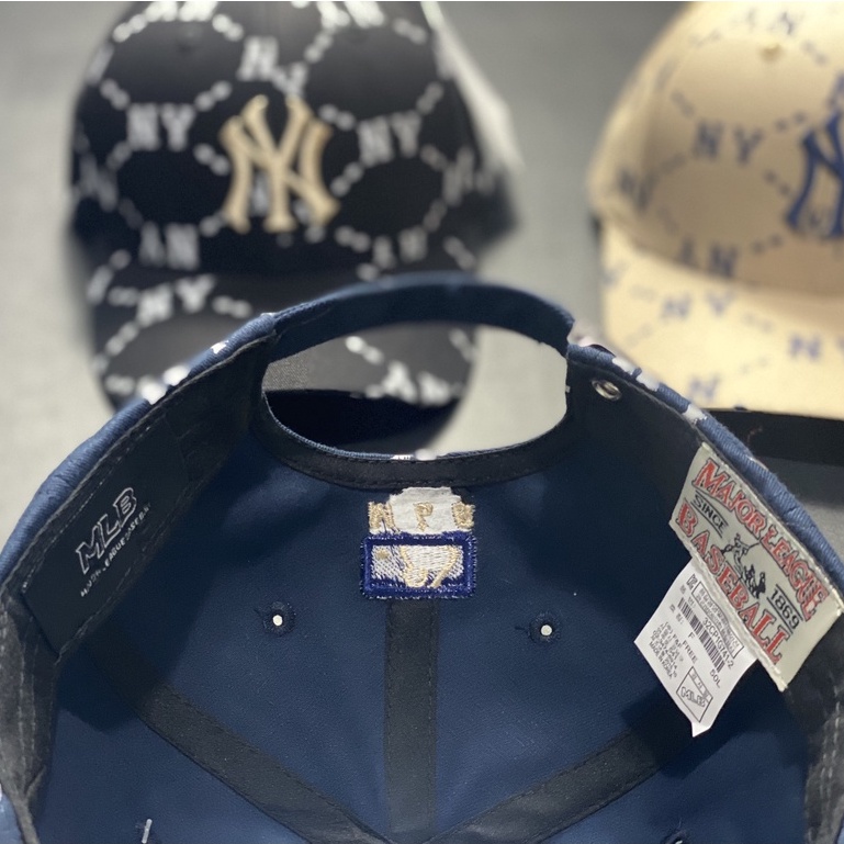 Mũ Lưỡi Trai Nam Nữ M.L.B Hàng Xuất Dư, Chất Kaki Cao Cấp