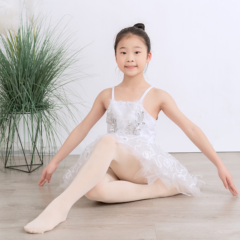 Quần Tất Hình Bướm Màu Trắng Dễ Thương Cho Bé Gái