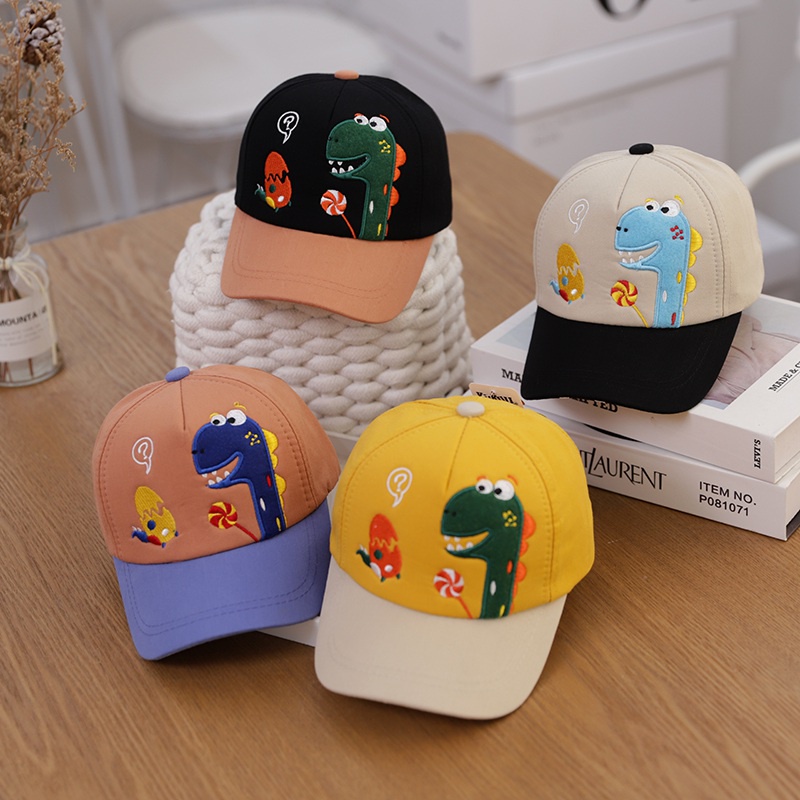 Mũ Lưỡi Trai Hình Khủng Long Dễ Thương Cho Bé