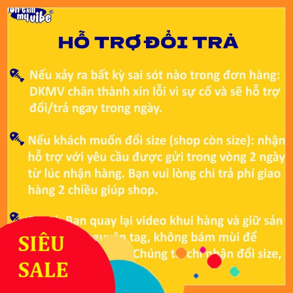 Sale - Balo đi học nữ màu đen Don't Kill My Vibe | DKMV Mixed Pocket Backpack