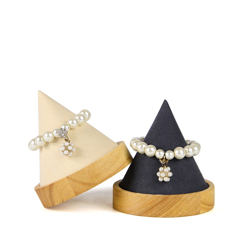 Giá Đỡ Trưng Bày Trang Sức Bằng Gỗ Trơn