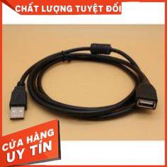 Freeship 50k Dây cáp USB nối dài chống nhiễu 1M5/ 3M/5M(Đen)- Hàng Chất Lượng - Full box | BigBuy360 - bigbuy360.vn
