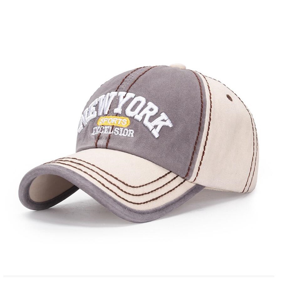 Fashion New York NY Cotton Baseball Cap Women Men Sports Outdoor Casual Sun Hat