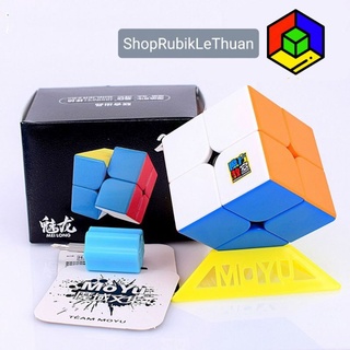 Rubik 2x2 Moyu Meilong 2M ( Có Nam Châm ) - Rubik 2 Tầng Cho Người Mới Chơi