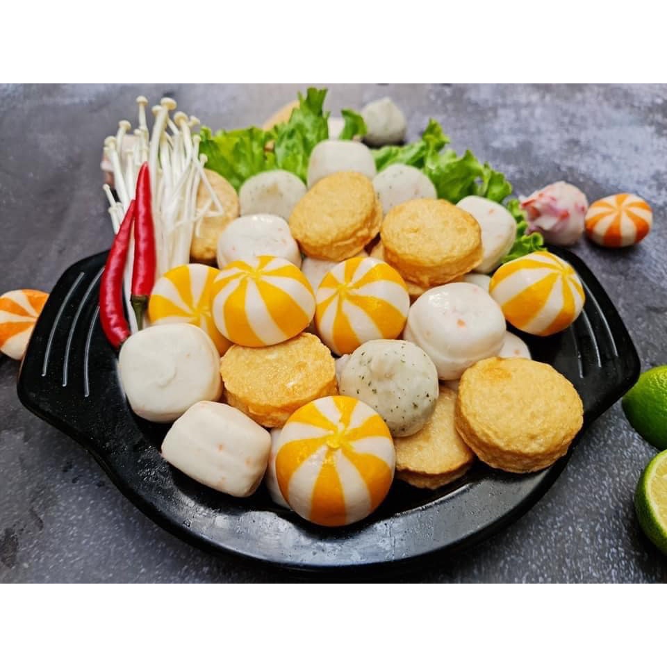 [HCM-HỎA TỐC] VIÊN THẢ LẨU - CÁ VIÊN CHIÊN CÁC LOẠI HÀNG NGON - NUONGFOOD