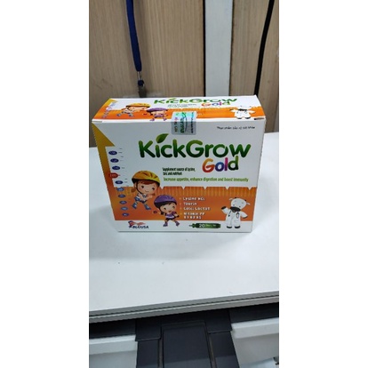 Kickgrow gold - tăng cường chiều cao và bổ sung vitamin và khoáng chất cho bé dạng ống