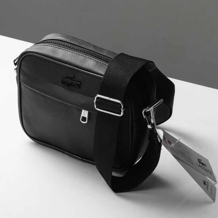 TÚI ĐEO CHÉO MINI LACOSTE LCT343 Full túi vải Size 20x15 x6cm • Chất liệu si chống nước • Logo kim loại