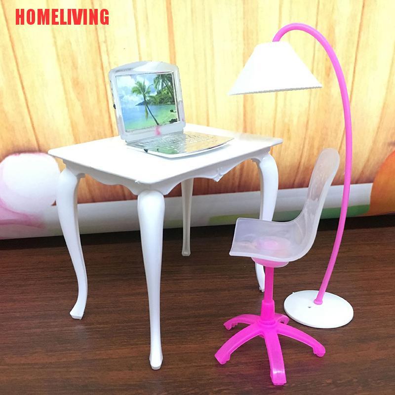 Bộ 4 Mô Hình Đồ Nội Thất Trang Trí Nhà Búp Bê