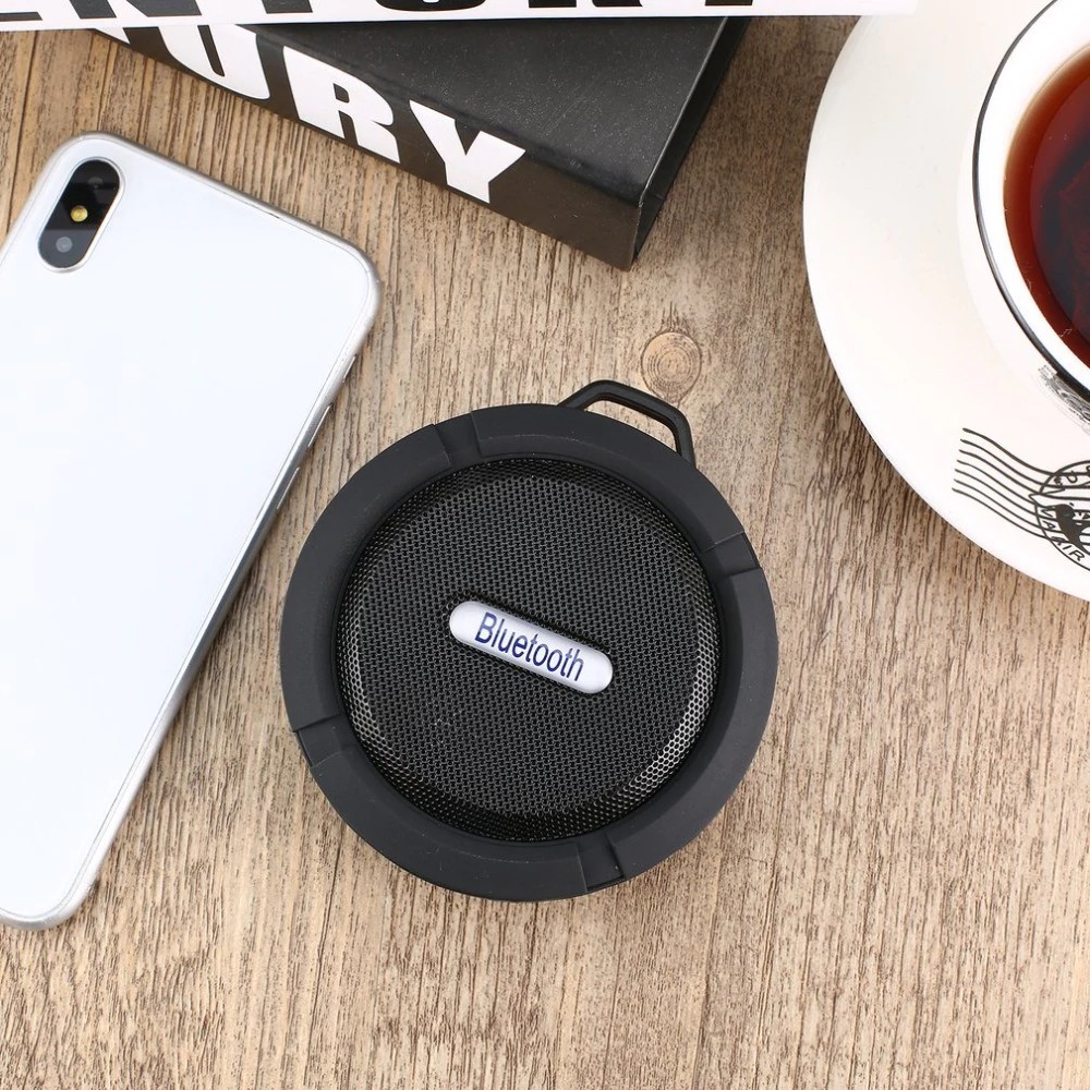 Loa Bluetooth không dây mini C6 chống nước cho iPhone Samsung Xiaomi