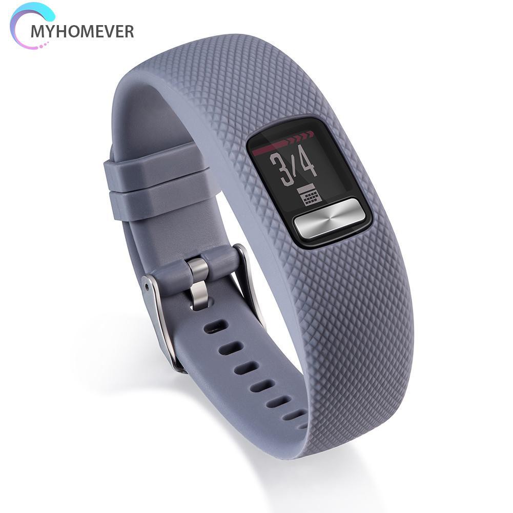 Dây Đeo Silicon Cho Đồng Hồ Thông Minh Garmin Vivofit 4