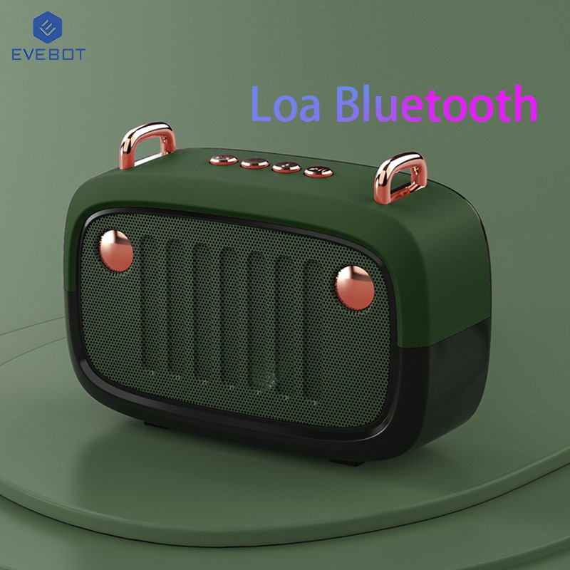 Loa Evebot không dây bluetooth hỗ trợ thẻ nhớ TF