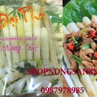 10 gói măng trúc nhỏ Tâm Đại Phát đặc sản Tây Bắc