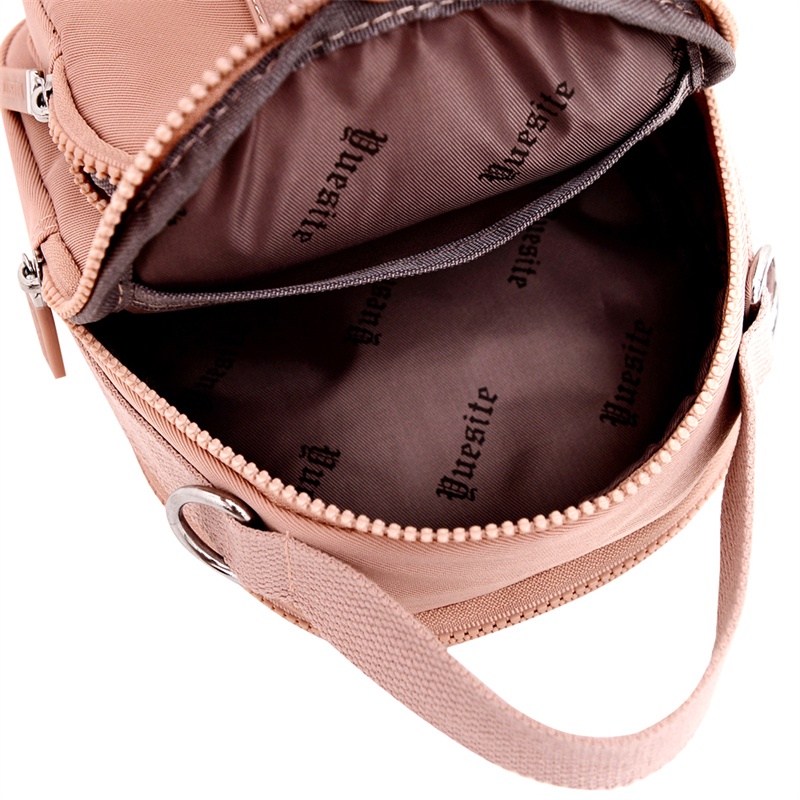 Túi Đeo Vai Vải Canvas Cỡ Nhỏ Thiết Kế Dễ Thương Cho Nữ