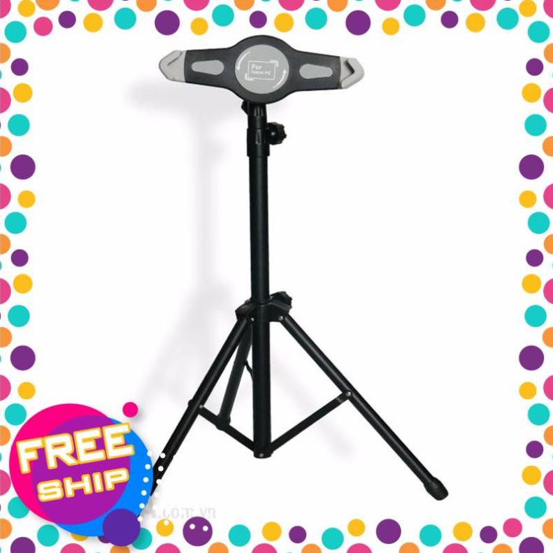 [FREE] [Mã ELMS5 giảm 7% đơn 300k] [Freeship toàn quốc từ 50k] GIÁ ĐỠ 3 CHÂN IPAD CAO CẤP ( TRIPOD STAND) -tốt