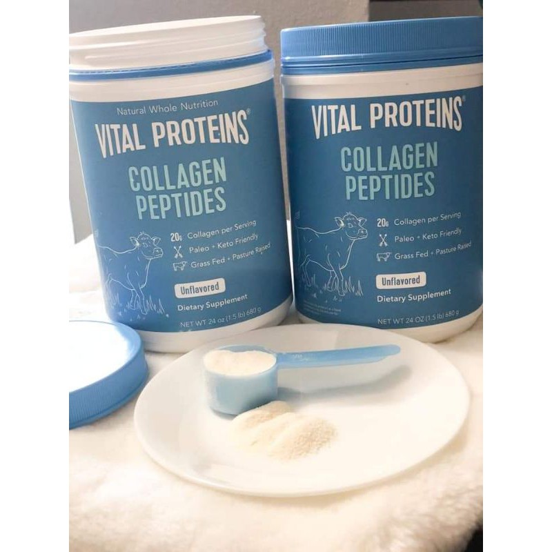 Bột collagen Vital Proteins Collagen Peptides 680g