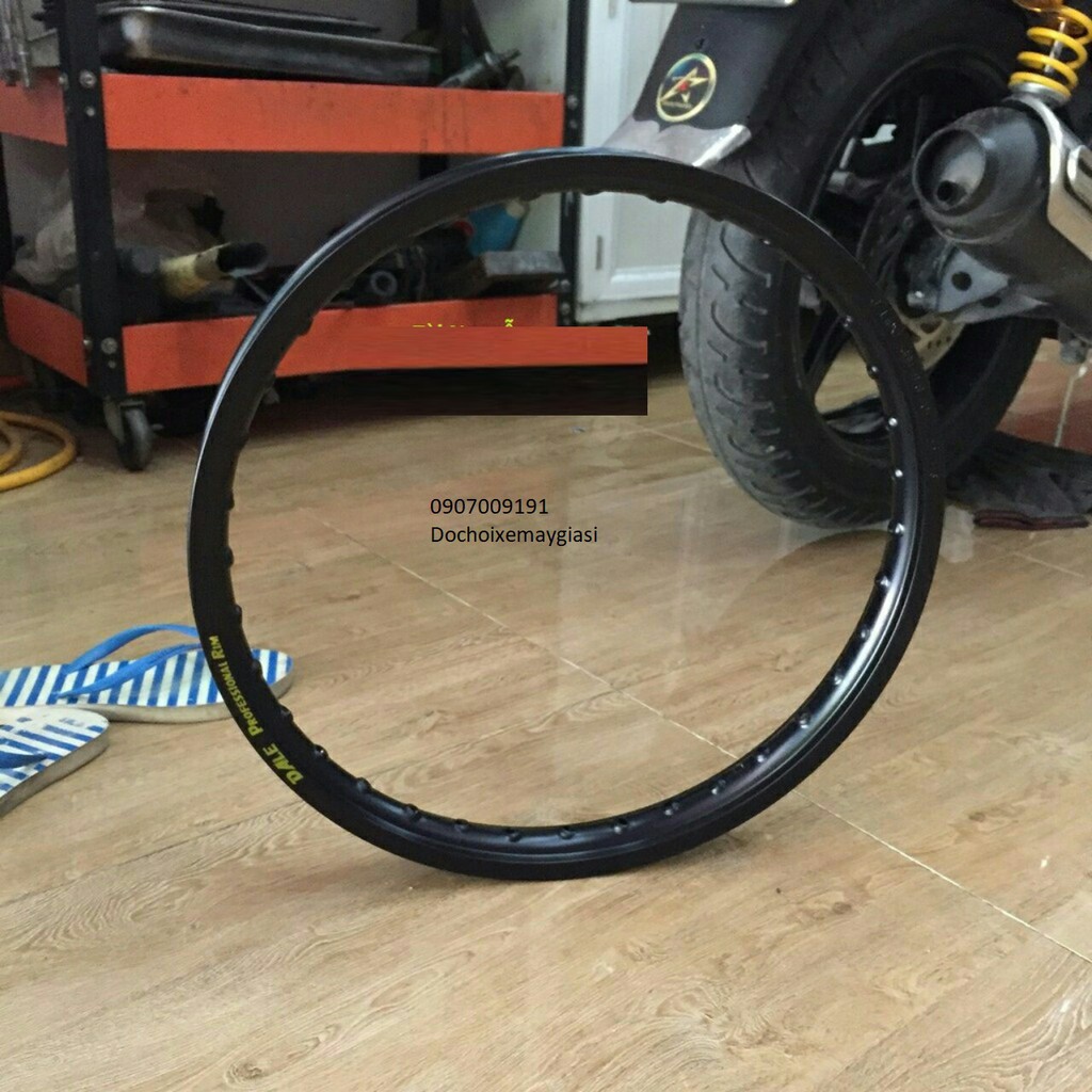 Niềng Dale Size 1.4 hoặc 1.6 Màu Đen/ Bạc